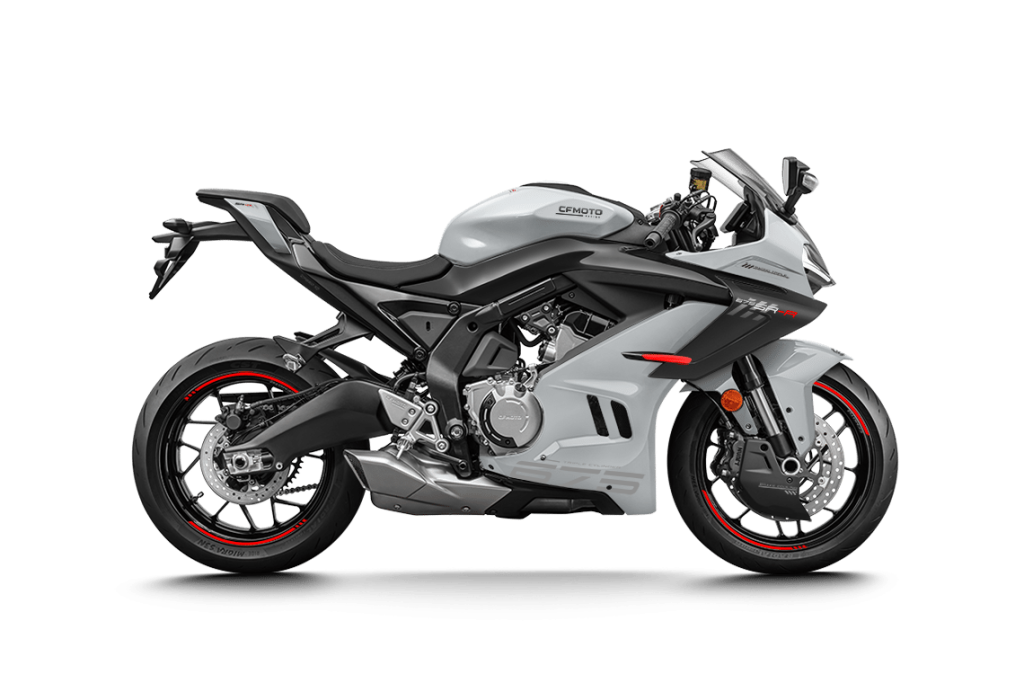 CFMOTO 675 SR-R Gris & Rouge